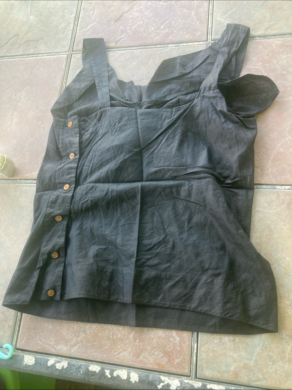 Vivienne Westwood Black Draped Wide-Strap Top - Picture 4 of 9